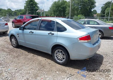 2008 Ford Focus Se/Ses from USA, damaged, VIN 1FAHP35N98W121774